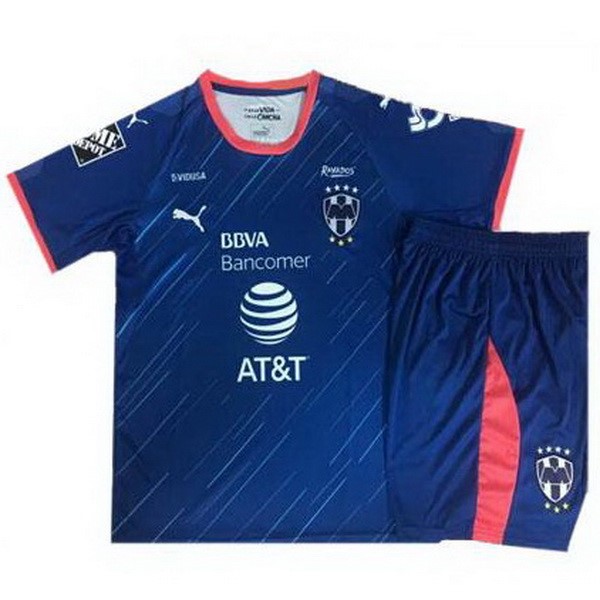 Camiseta Monterrey Replica Segunda Ropa Niños 2018/19 Azul